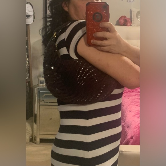 👜👜 Cole Hann From the IMO Collection Genevieve Weave Hobo Bag🐻🐻🐻 - Picture 8 of 9